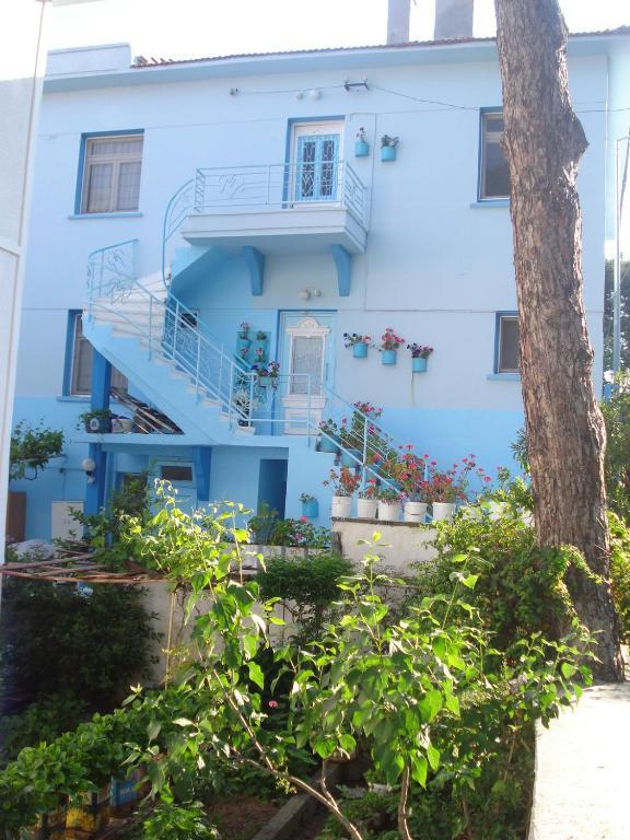 Mavi Pension Hotell Ayvalı Eksteriør bilde