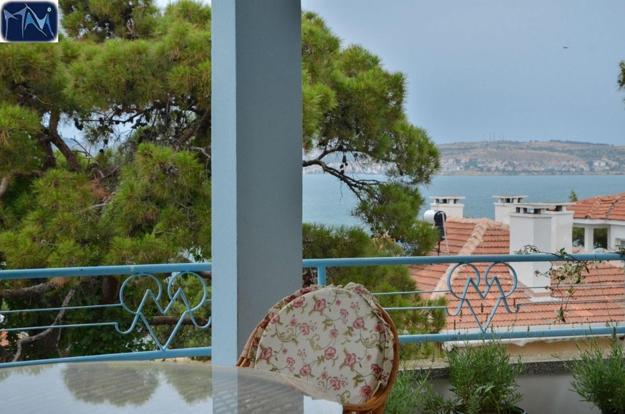Mavi Pension Hotell Ayvalı Eksteriør bilde